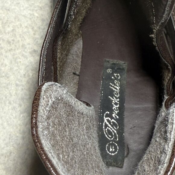 Breckelles Bronco-11 Brown Vegan Leather Bootie - Picture 7 of 8